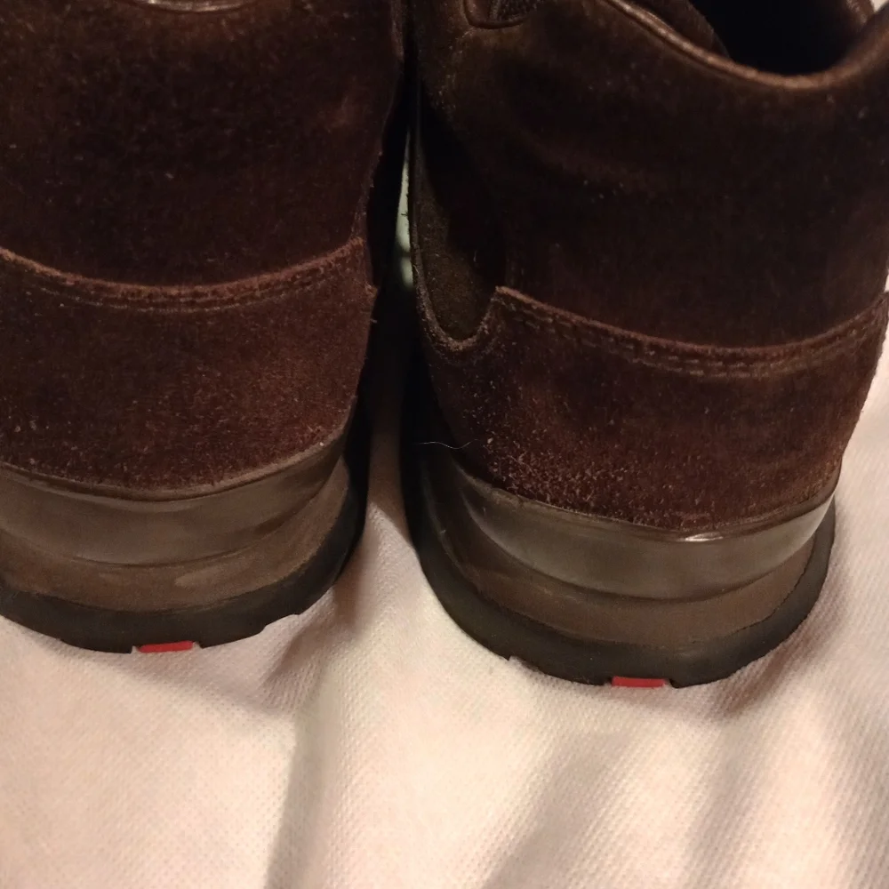 Men's Prada Suede Sneakers - Picture 8 of 10